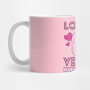 Love Is VEGAN MARSHMALLOWS Mug